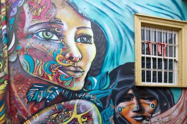 Murales Valparaiso, Şili 'de