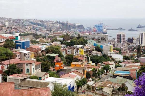Άποψη του Valparaiso, Χιλή — Φωτογραφία Αρχείου