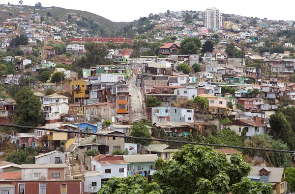 Valparaiso, Şili'nin görünümü