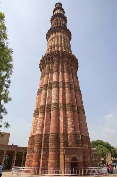 Qutab Minar, Delhi, Indien — Stockfoto