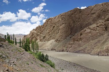 Indus Nehri, Alchi, Ladakh, Hindistan