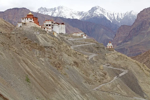 Tingmosgang Manastırı ve Sarayı, Ladakh, Hindistan — Stok fotoğraf