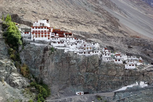Monasterio Diskit en Nubra Valley, Ladakh, India —  Fotos de Stock
