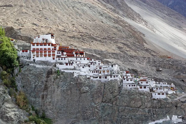 Diskit kloster im nubra tal, ladakh, indien — Stockfoto