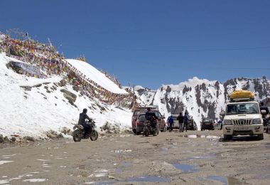 Khardung Pass, Ladakh, India clipart