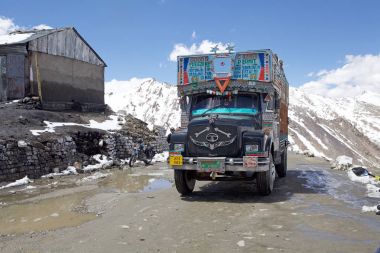 Khardung Pass, Ladakh, Hindistan