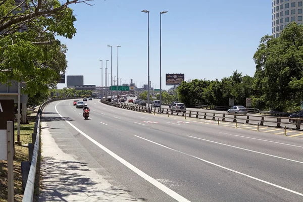 阿根廷布宜诺斯艾利斯的城市道路 — 图库照片