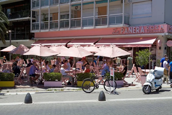 Cafe på Recoleta i Buenos Aires, Argentina — Stockfoto