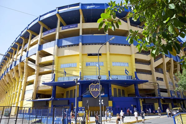 The stadium La Bombonera in La Boca, Buenos Aires, Argentina — Stok fotoğraf
