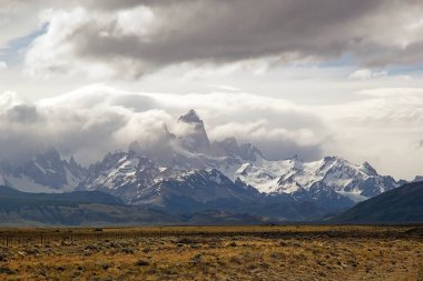 Cerro Fitz Roy dağ Patagonia, Arjantin için