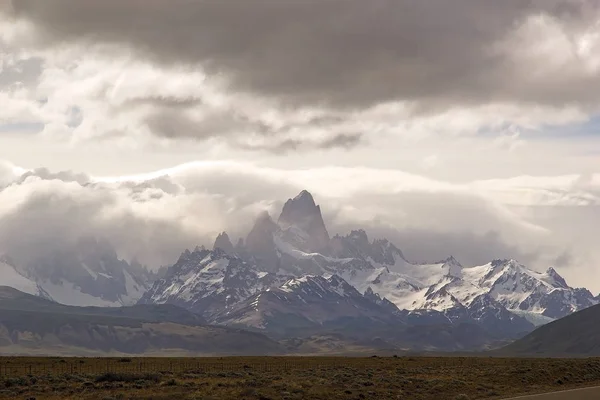 Hegy Cerro Fitz Roy Patagonia, Argentína — Stock Fotó