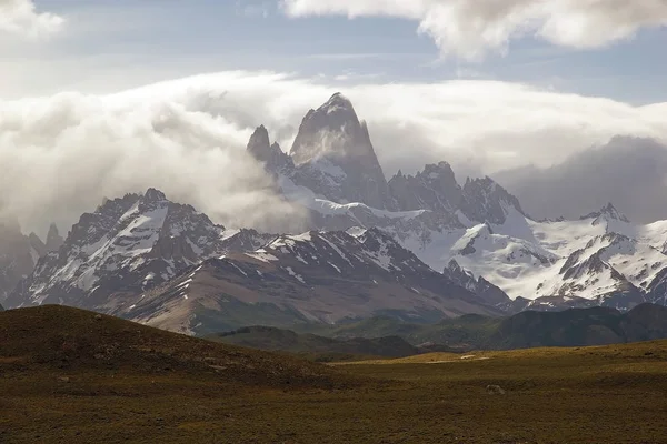 Cerro fitz roy berg in patagonien, argentinien — Stockfoto