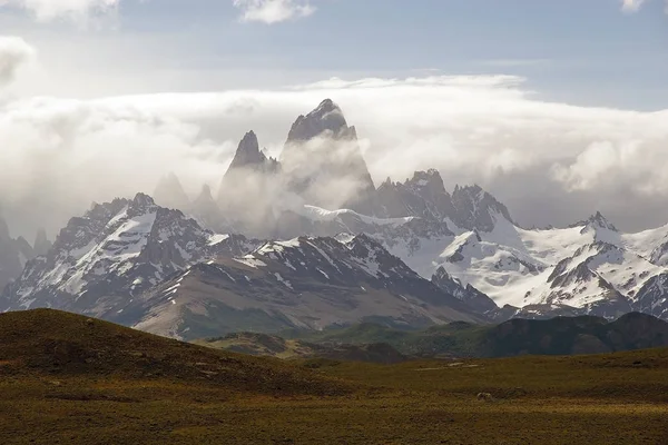 Cerro Fitz Roy en Patagonia, Argentina — Foto de Stock