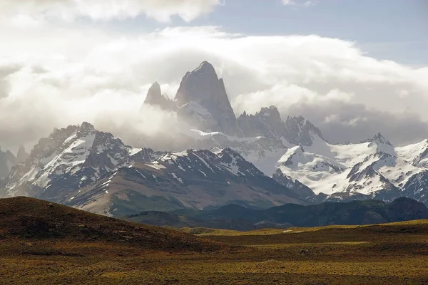 Cerro Fitz Roy βουνό στην Παταγονία, Αργεντινή Εικόνα Αρχείου