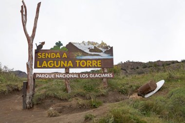 Cerro Torre Los Glaciares Milli Parkı, Arjantin için iz