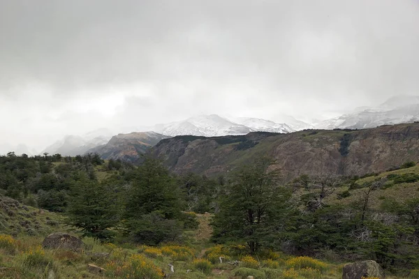 Ίχνος Σέρο Τόρε στο το Εθνικού Πάρκου Los Glaciares, Αργεντινή — Φωτογραφία Αρχείου