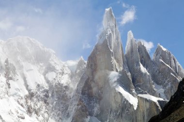 Cerro Torre grubu Los Glaciares Milli Parkı, Arjantin
