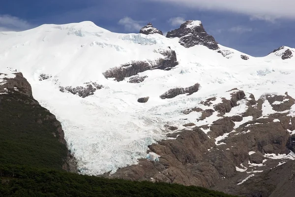 Glaciären på öken Lake, Argentina — Stockfoto