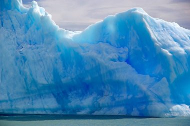 Buzdağları Upsala buzul Argentino Gölü, Arjantin için gelen
