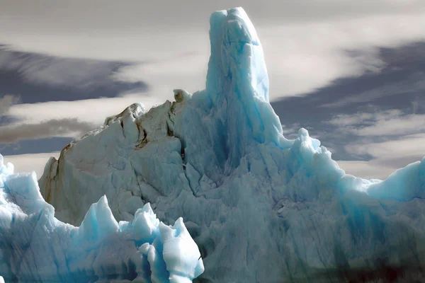 Παγόβουνα από παγετώνα Upsala, τη λίμνη Argentino, Αργεντινή — Φωτογραφία Αρχείου