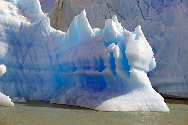 Παγόβουνα από παγετώνα Upsala, τη λίμνη Argentino, Αργεντινή — Φωτογραφία Αρχείου