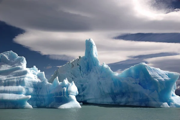 Icebergs from Upsala Glacier in the Argentino Lake, Argentina — Stock Photo, Image