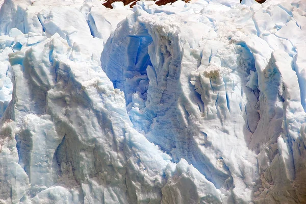 Vista del Glaciar Spegazzini desde el Lago Argentino, Argentina — Foto de Stock