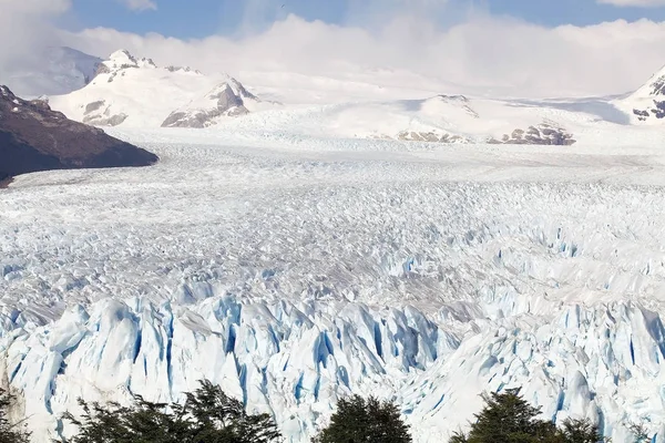 佩里托莫雷诺冰川在洛杉矶 Glaciares 国家公园, 巴塔哥尼亚, 阿根廷 — 图库照片