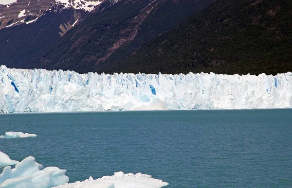 Glaciar Perito Moreno no Parque Nacional Los Glaciares, Patagônia, Argentina — Fotografia de Stock