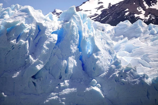 Vista del glaciar Perito Moreno desde Brazo Rico en el Lago Argentino en Patagonia, Argentina —  Fotos de Stock