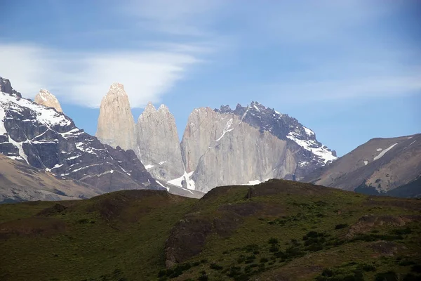 Parque Nacional Torres del Paine, Patagonia chilena, Chile — Foto de Stock