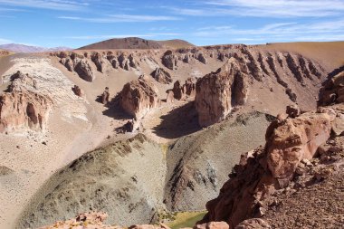 Puna de Atacama 'da manzara, Arjantin