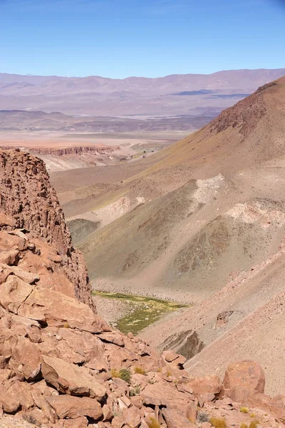 Canyon et paysage à Puna de Atacama, Argentine — Photo