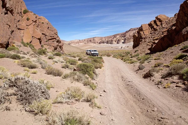 Kaňon v Puna de Atacama, Argentina — Stock fotografie