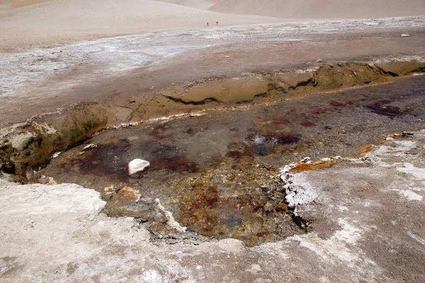 阿根廷阿塔卡马角的Fumaroles — 图库照片