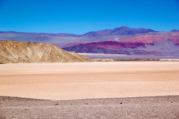 Le champ de lave au volcan Caraci Pampa à la Puna de Atacama, Argentine — Photo