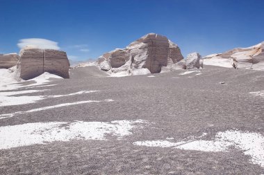 Puna de Atacama, Arjantin 'deki sünger taşı tarlası.