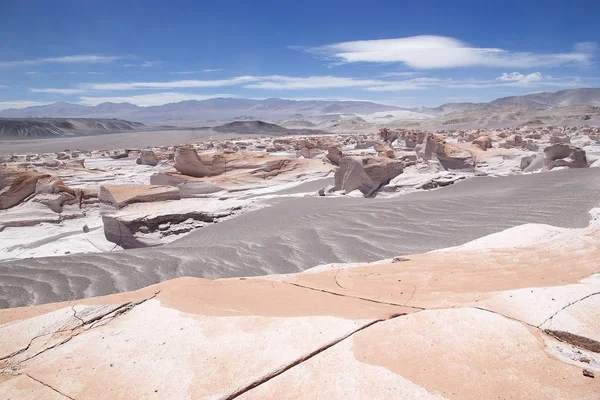 Pola pumeksu w Puna de Atacama, Argentyna — Zdjęcie stockowe