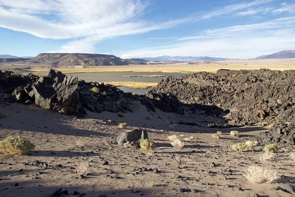 Lagoon Pucara Alumbrera Argentina Puna Atacama Arid High Plateau Andes — Stock Photo, Image