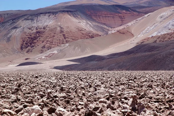 Zoutpan Vlakke Salar Van Antofalla Puna Atacama Argentinië Puna Atacama — Stockfoto