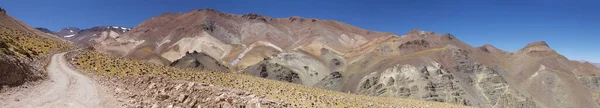 アルゼンチンのプナ アタカマ Puna Atacama にあるアントファラ火山周辺の海抜4000メートルの道路 アントファガスタ シエラ 英語版 アルゼンチン北西部のカタマルカ州北部の県である Ceの一部と考えられている — ストック写真