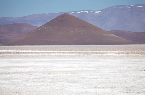 Cono Arita Salar Arizaro Puna Atacama Argentina Salar Arizaro Gran — Foto de Stock