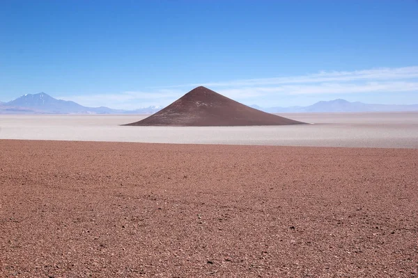 Cono Arita Salar Arizaro Vid Puna Atacama Argentina Salar Arizaro — Stockfoto