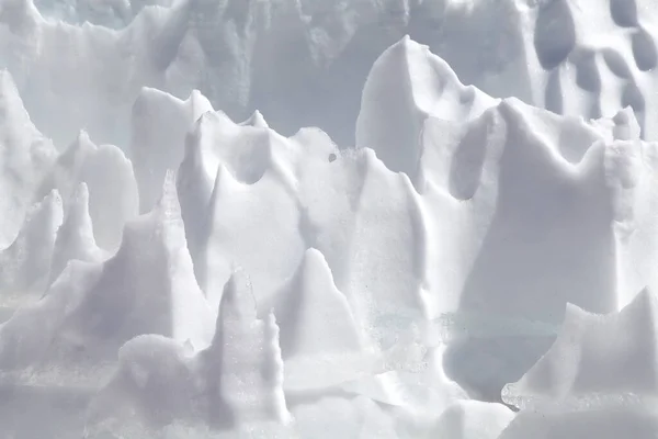 阿根廷阿塔卡马角的Mina Julia修道院的忏悔场 悔罪是在高空发现的雪的形成 它们的形式是拉长的 薄薄的 硬化的雪或冰的叶片 间隔很近 指向一般的直径 — 图库照片