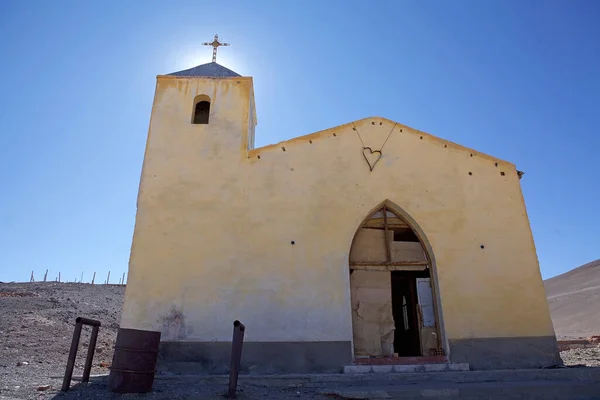 Kyrkan Vid Mina Casualidad Provinsen Salta Nordvästra Argentina Mina Casualidad — Stockfoto