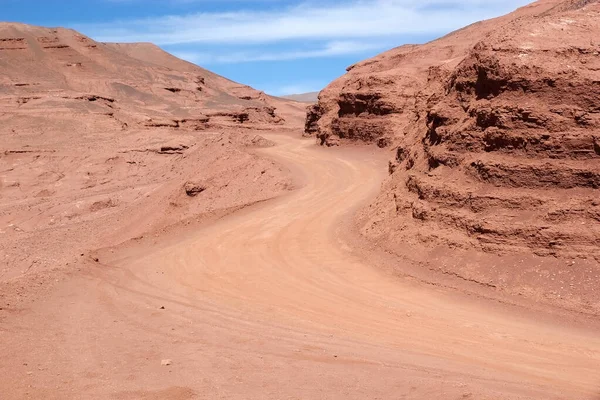 Desierto Del Diablo Diabelska Pustynia Krajobraz Puna Atacama Argentyna Gigantyczne — Zdjęcie stockowe