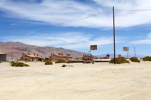 Miasto Pocitos Pobliżu Salar Pocitos Puna Atacama Argentyna Salar Długości — Zdjęcie stockowe