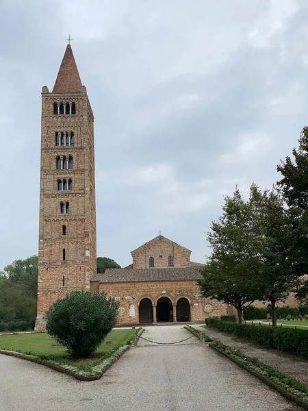 Pomposabdij Gemeente Codigoro Ferrara Italië Pomposa Abbey Een Benedictijner Klooster — Stockfoto