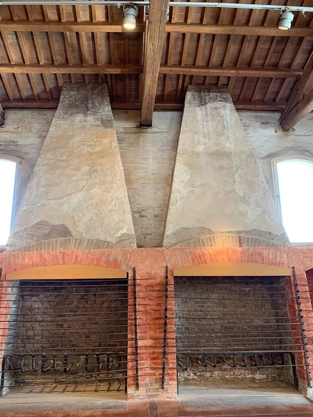 Comacchio Talya Daki Antik Manifattura Dei Marinati Comacchio Tarihinin Önemli — Stok fotoğraf