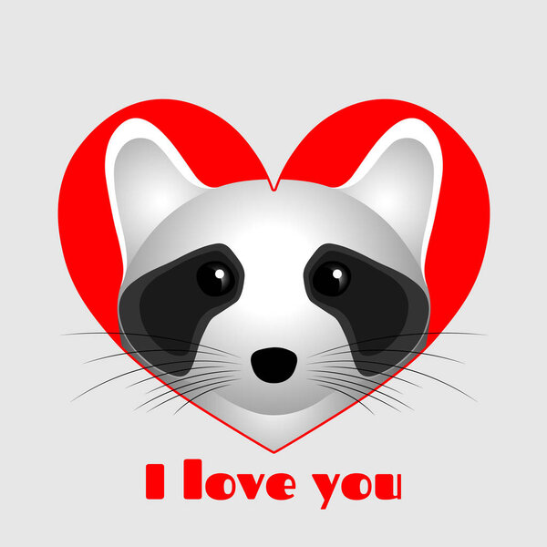 Енот в горячем сердце
.